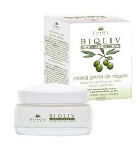 Bioliv - Crema antirid de noapte (antiaging), 50 ml