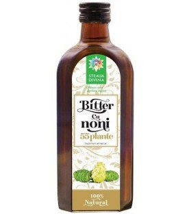 bitter cu noni 55 plante, 250 ml
