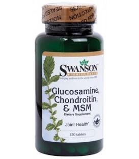 glucosamine, chondroitin & msm, 120 tablete