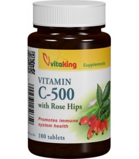 Vitamina C 500 mg cu macese, 100 tablete imagine produs 2021 cufarulnaturii.ro
