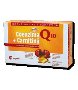 Coenzima Q10 + Carnitina, 30 tablete