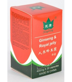 Ginseng & Royal Jelly, 30 capsule