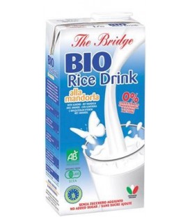 Lapte din orez cu migdale (Bio), 1 litru