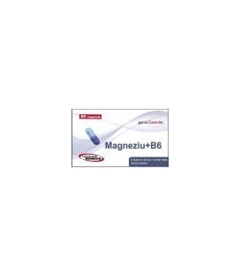 Magneziu marin 100 mg + vitamina B6, 50 capsule imagine produs 2021 cufarulnaturii.ro