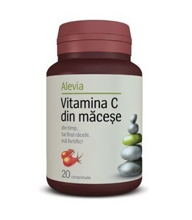 Vitamina C Natural Macese, 20 tablete