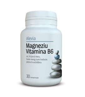 Magneziu Vitamina B6, 30 tablete imagine produs 2021 cufarulnaturii.ro