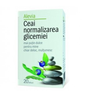 Ceai pentru normalizarea glicemiei, 20 doze imagine produs 2021 cufarulnaturii.ro
