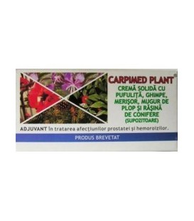 Carpimed Plant (supozitoare) 1 gr, 10 bucati imagine produs 2021 cufarulnaturii.ro