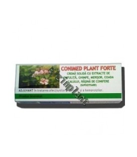 Conimed Plant Forte (supozitoare) 1.5 gr, 10 bucati imagine produs 2021 cufarulnaturii.ro