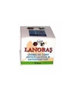 lanoras – crema anicelulita si antivergeturi, 50 ml