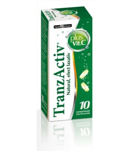 Tranzactiv plus Vitamina C, 10 tablete