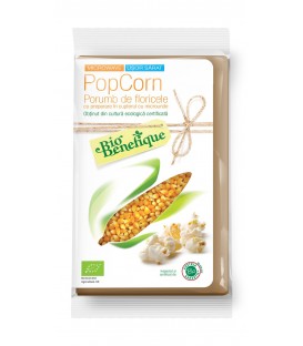 Popcorn (preparare la microunde) (Bio), 90 grame imagine produs 2021 cufarulnaturii.ro