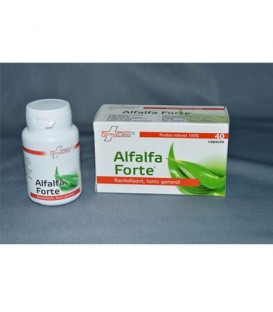 Alfalfa Forte, 40 capsule imagine produs 2021 cufarulnaturii.ro