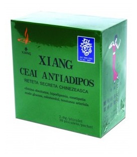 Ceai Antiadipos China, 2.5 grame x 30 doze imagine produs 2021 cufarulnaturii.ro