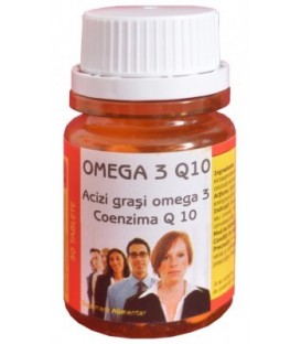 Omega 3 Q10, 30 tablete imagine produs 2021 cufarulnaturii.ro
