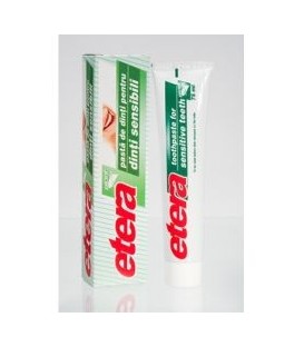 Etera - Pasta de dinti pentru sensibilitate, 75 ml imagine produs 2021 cufarulnaturii.ro