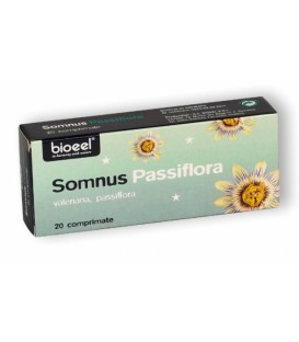 Somnus Passiflora, 20 tablete imagine produs 2021 cufarulnaturii.ro