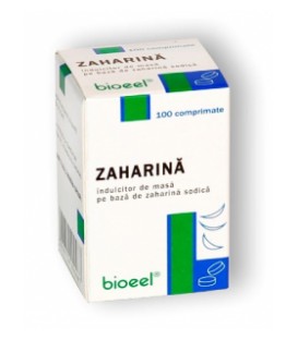Zaharina 19 mg, 100 tablete imagine produs 2021 cufarulnaturii.ro
