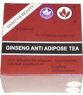 Ceai antiadipos rosu + Ginseng, 30 doze