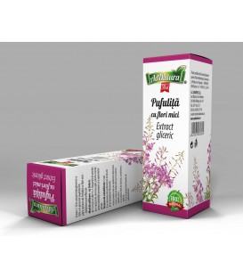 Extract gliceric Pufulita cu flori mici, 50 ml