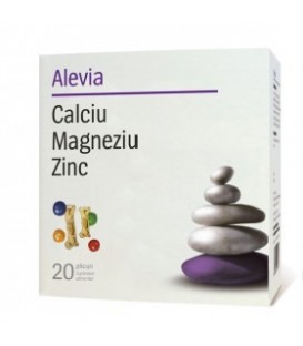 Calciu + Magneziu + Zinc, 20 doze