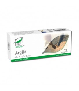 Argila, 30 capsule imagine produs 2021 cufarulnaturii.ro
