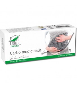 Carbo Medicinalis, 30 capsule imagine produs 2021 cufarulnaturii.ro