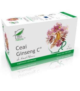 Ceai Ginseng C, 20 + 5 doze (promotie)