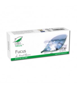 Fucus, 30 capsule imagine produs 2021 cufarulnaturii.ro
