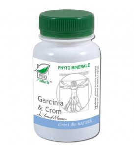 Garcinia & Crom, 60 capsule - MEDICA | Controlul greutatii