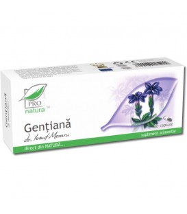 Gentiana, 30 capsule