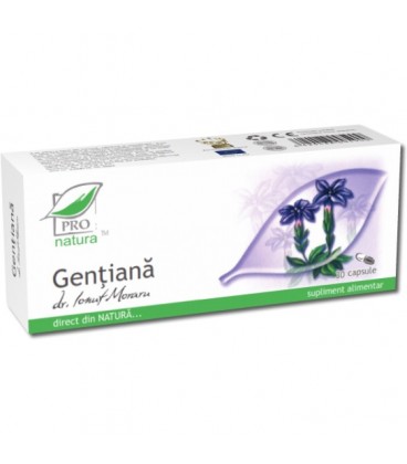 Gentiana, 30 capsule blister