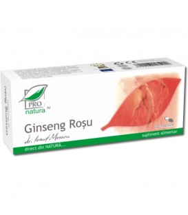 Ginseng Rosu, 30 capsule