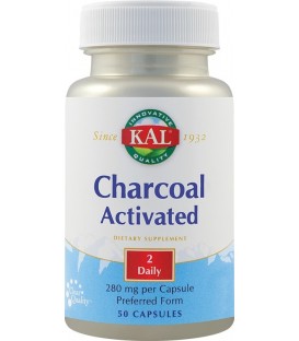 Charcoal Activated, 50 capsule
