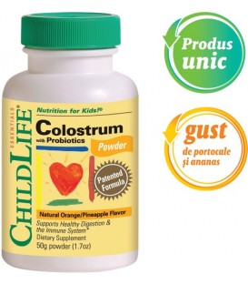 Colostrum With Probiotics (pudra), 50 grame