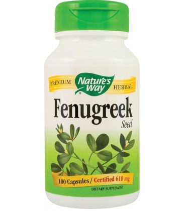 Fenugreek (schinduf) 610 mg, 100 capsule