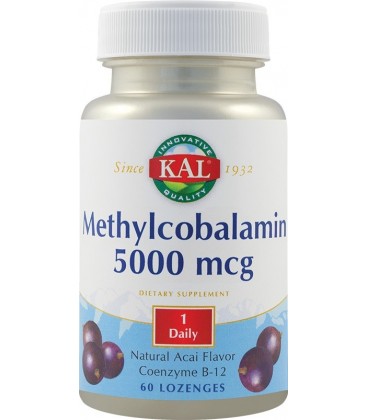 Methylcobalamin 5000 mcg, 60 tablete