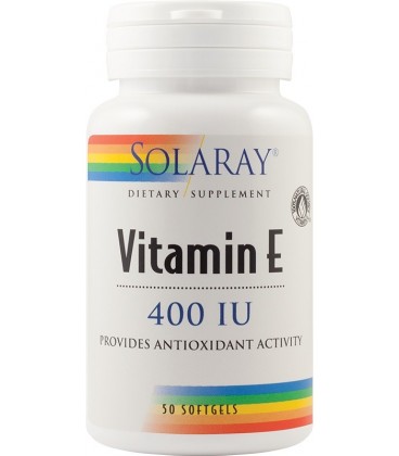 Vitamin E 400 UI, 50 capsule