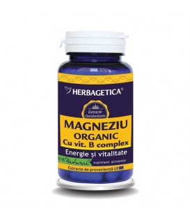 Magneziu Organic, 60 capsule