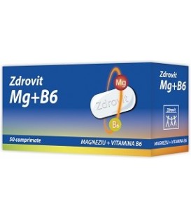 Magneziu + vitamina B6, 50 tablete