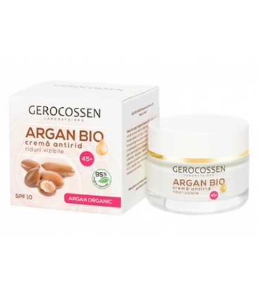 Argan Bio-Crema Antirid Riduri Vizibile, 50 ml 