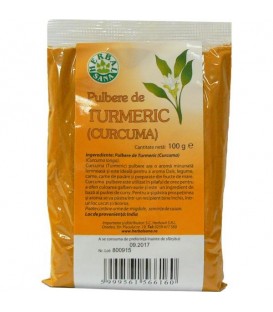 Pulbere de Turmeric (CURCUMA), 100 grame