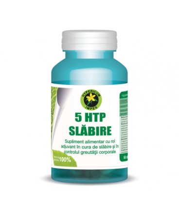 5−HTP Slabire 340 mg, 60 capsule