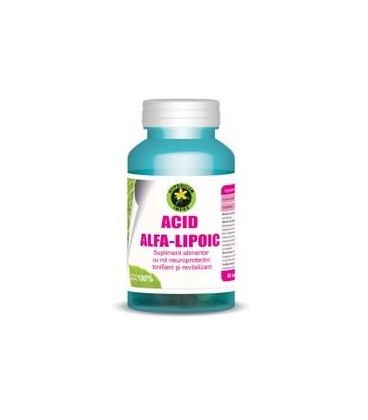 Acid alfa lipoic, 60 capsule