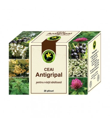 Ceai antigripal, 20 doze