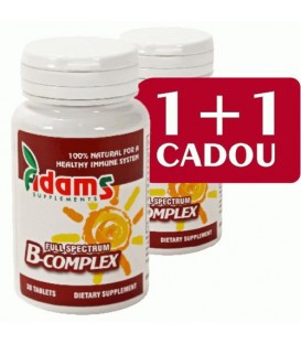 B-Complex, 30 comprimate  1+1 gratis