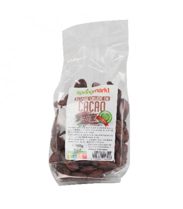 Cacao boabe crude, 100 grame