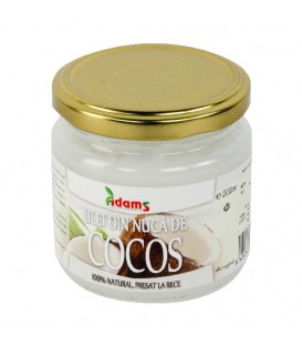 Ulei de cocos, 200 ml (presat la rece)