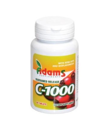 Vitamina C 1000 mg cu macese, 60 tablete
