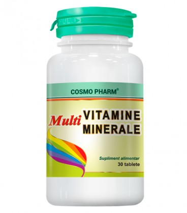 Multivitamine Multiminerale, 30 tablete